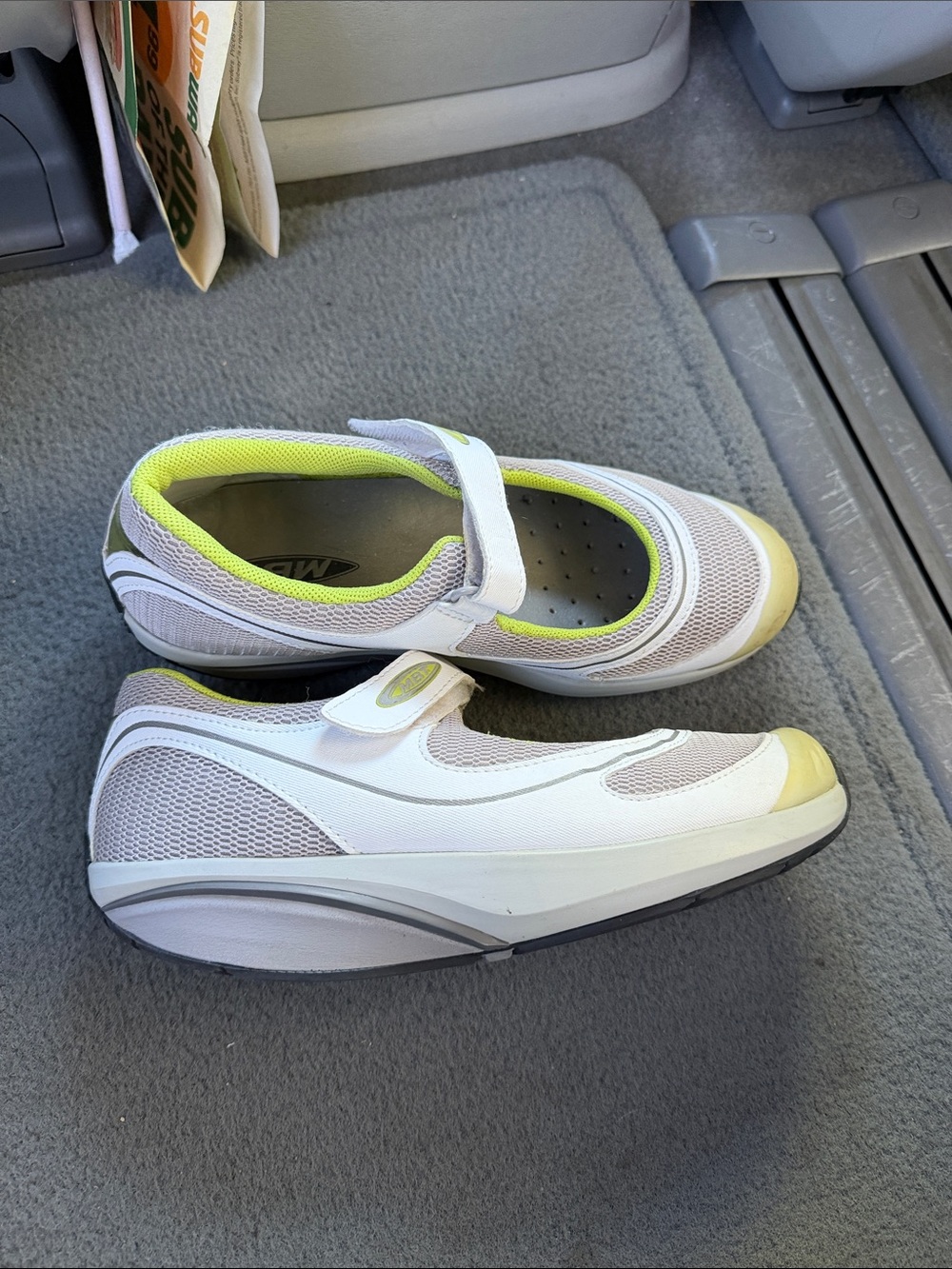 MBT Shoes.  Size 7  pet and smoke free home.  Worn just a couple times.